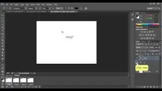 Using the animation frame in Adobe Photoshop CS6
