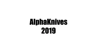 AlphaKnives. Портфолио 2019.