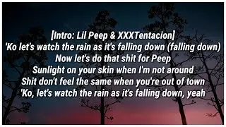 Lil Peep & XXXTentacion - Falling Down (Lyrics)