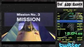 Star Fox 64 Speedrun New PB 34:47