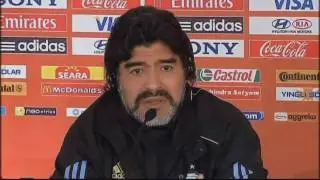 Diego Maradona on Pele and Fabiano hand of God II HD II