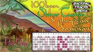 Stoner Caravan Backing Track Part I - D Phrygian Dominant 100 BPM