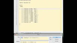 BBEdit Screencast: Turn a table into code!