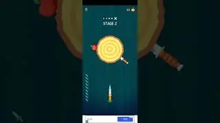 Knife Hit Gameplay #knifehit #shorts #mobilegame #games #gameplay