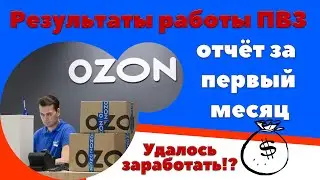 Итоги работы первого месяца ПВЗ Озон. Отчёт за октябрь 2021 года.