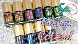 🎨Multichrome/Chameleon Nail polishes - BeautyBigbang - Review/Swatches