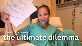 a brutally honest vlog about 3rd year