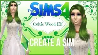 The Sims 4: Celtic Wood Elf │Create A Sim ▶︎ Red Panda Plays