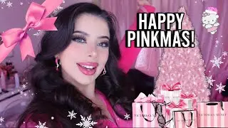 LAST MINUTE CHRISTMAS SHOPPING VLOG + HAUL ♡ (Hello Kitty, Pinkmas & Victoria's Secret)