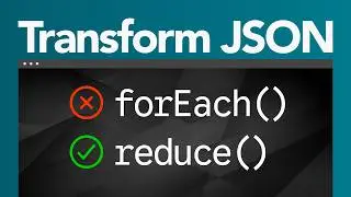 Transforming JSON (API) Data w/ JavaScript reduce() + map() | Practice Project