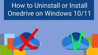 How to Uninstall/Install OneDrive on Windows 10/11?