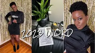 2023 Word of the Year, Goals & Intentions + Cloth & Paper Planner Set Up | VLOG