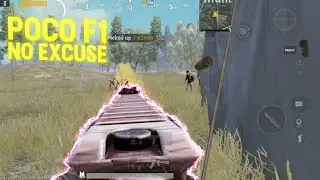 [PUBG MOBILE] POCO F1 NO EXCUSE | 6 FINGER CLAW