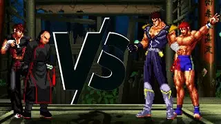 Dark Lee Rekka & Cao Long VS Kenshiro & Gai Tendo Mugen The Last Blade X KOF X Fist of the Northstar
