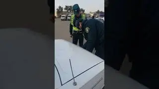 ГАИ Термез снимают номера