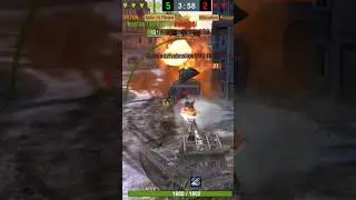 Гриль 15 делает зачистку на направлении тяжёлых танков #shortsblitz #wotblitz #танки