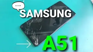 Samsung A51 screen replacement | combo change |foldar change