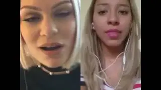 ▶ Jessie J and Naiana Dosali - Flashlight (Smule)