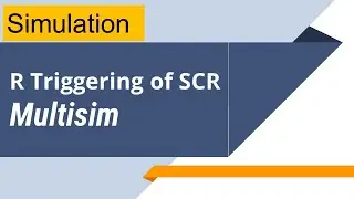 R triggering of SCR| Half wave converter