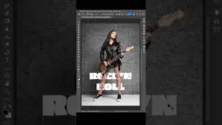 Adobe Photoshop 2025: How to Apply a Text Knockout Effect