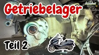 🔴Roller Getriebelager / Radlager wechseln TEIL 2 -Piaggio -Beverly 350ccm -X10 350ccm - Probleme...