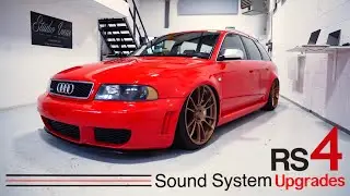 B5 RS4 Custom Car Audio system Audison Dynaudio and Alpine