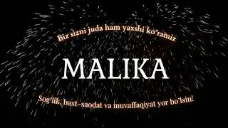 Malika ismiga video