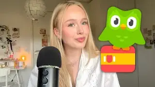 ASMR en español | learning spanish with duolingo pt. 3