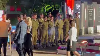 טקס יום הזיכרון גן יבנה 2023