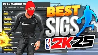BEST DRIBBLE MOVES FOR BUILDS 5'7-6'4 ON NBA 2K25! (FASTEST SIGS)