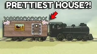 I Built The PRETTIEST HOUSE in Roblox Dead Rails...