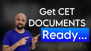 Get CET Documents Ready | Docs required for Verification | for CAP Rounds and Admission