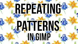 How to Make a Repeating Pattern in GIMP and Upload It to Redbubble