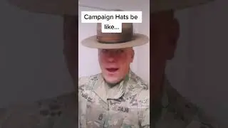 Campaign hats...