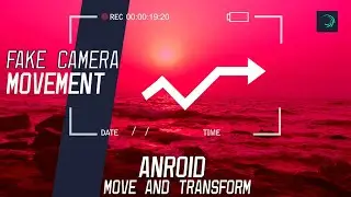 Create fake camera movement by using Alight motion | Make handleheld camera shake using Phone  #FM1