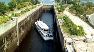 Шлюз. Киевская ГЭС