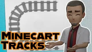 Sculpting & 3D Printing Minecart Tracks