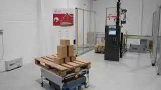 MiR Palletising Solution in partnership with RARUK Automation