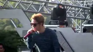 141005 JYJ 강남한류 콘서트 리허설 - BABOBOY 재중