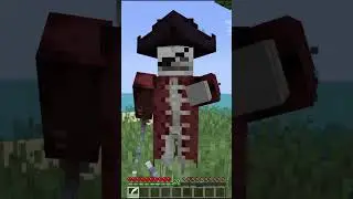 Шанс, конечно мал, но.....  #майнкрафт  #minecraft #пираты #фобии #фобия #тизер #мод #shorts