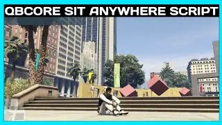 QBCORE SIT ANYWHERE  *FREE* | FiveM Roleplay Scripts | FiveM Tutorial 2024 | MJ DEVELOPMENT