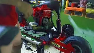 Installing 71cc Super Clutch | Stand Up Scooter 2 Stroke