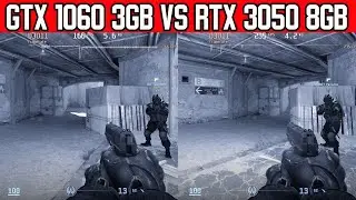 GTX 1060 3GB VS RTX 3050 8GB ( test in 7 games)