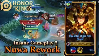 Nuwa Rework｜Top Mid Lane Pro Player Shows Legendary Gameplay!!