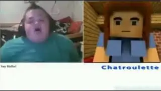 Discord mod and Minecraft girl talking to each other in Omegle