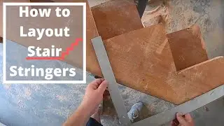 How to Calculate Stair Stringer Layout and Build Stairs