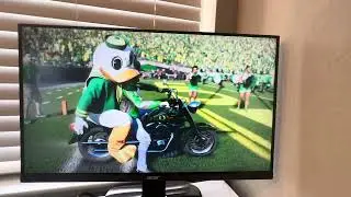 Oregon game entrance in EA Sports College Football 25!