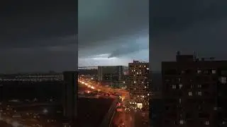 Ураган Орхан в ЖК ТОМИЛИНО-ПАРК #самолет #мирный #томилинопарк #томилинопаркзастройщик #ураган