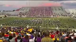 Spirit of Northwestern Demon Marching Band at Grambling