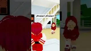 LA HERMANA JOVEN DIABLOICA FINALMENTE CONSIGUE SU KARMA EN ROBLOX 🐶 #shorts